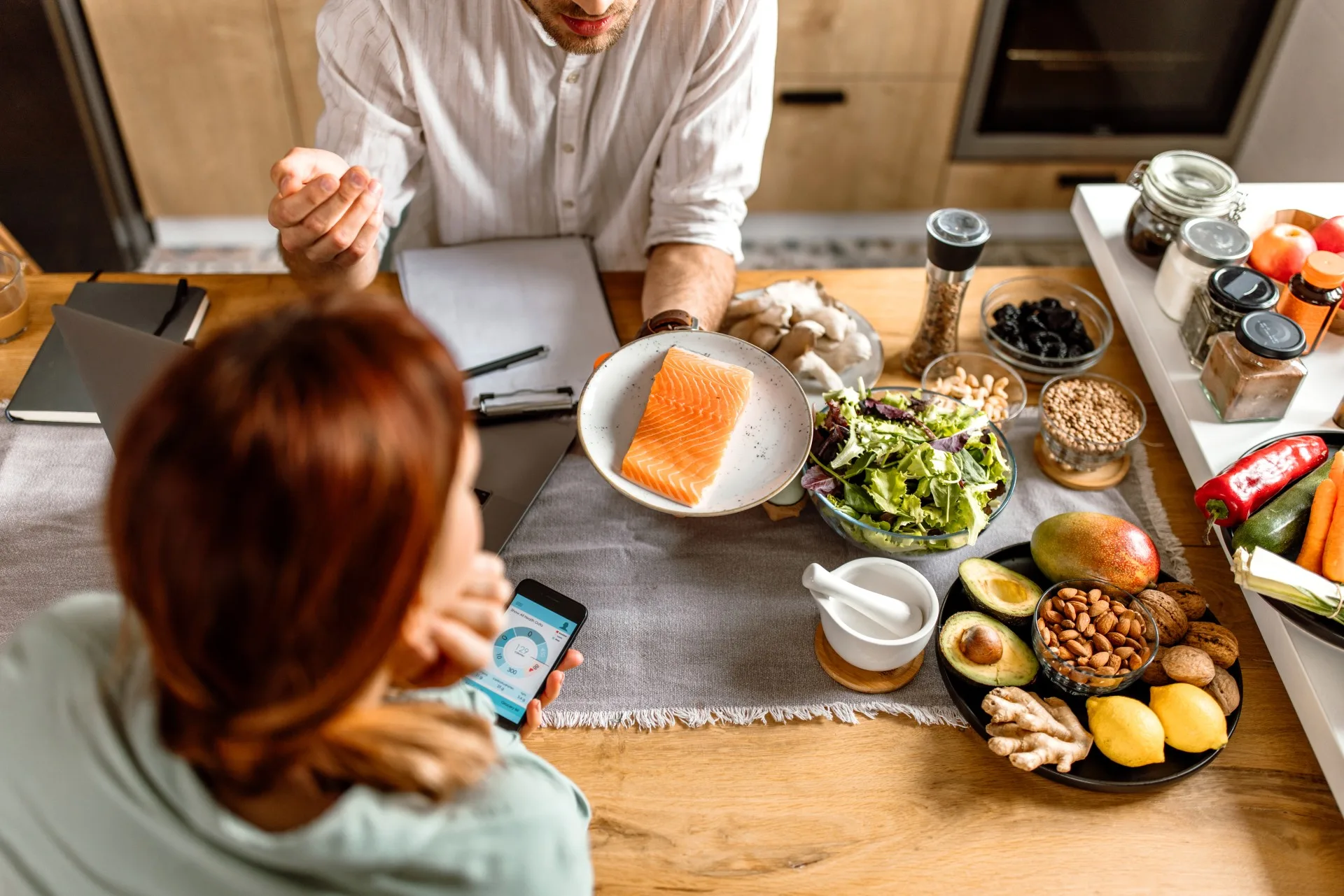 Consultation with nutritionist